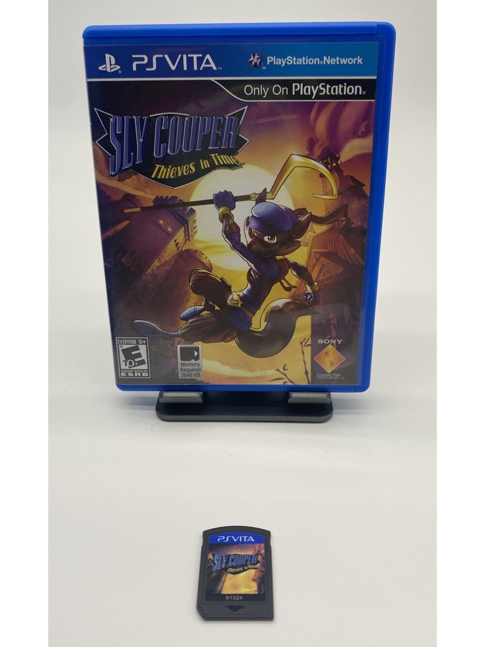 Sly Cooper Thieves In Time PS Vita Game w/Case No Manual PlayStation Vita